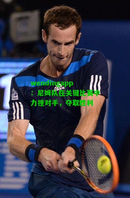 wendingapp：尼姆队在关键比赛中力挫对手，夺取胜利
